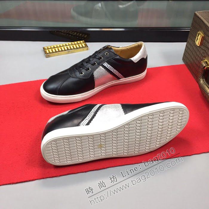 VERSACE男鞋 範思哲專櫃系列 奢侈品牌 範思哲男士休閒鞋  jpx1391